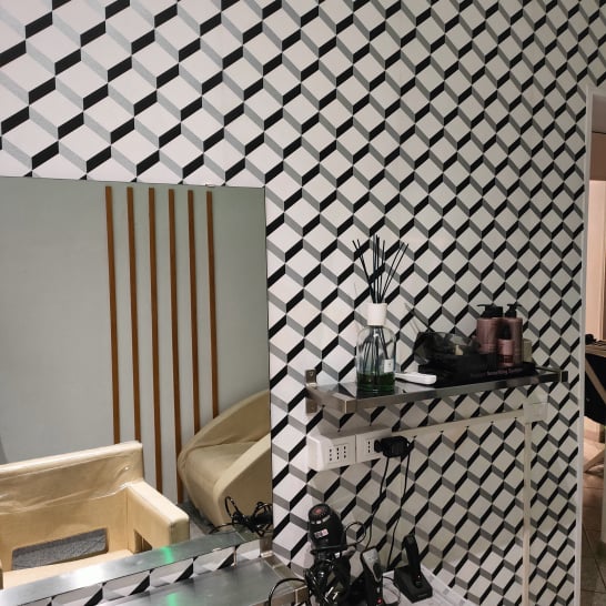 visiby LP Hair Orte interior design locali commerciali rebranding logo 6