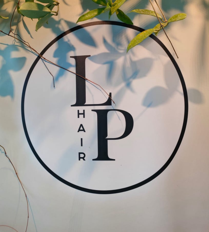 visiby LP Hair Orte interior design locali commerciali rebranding logo 3