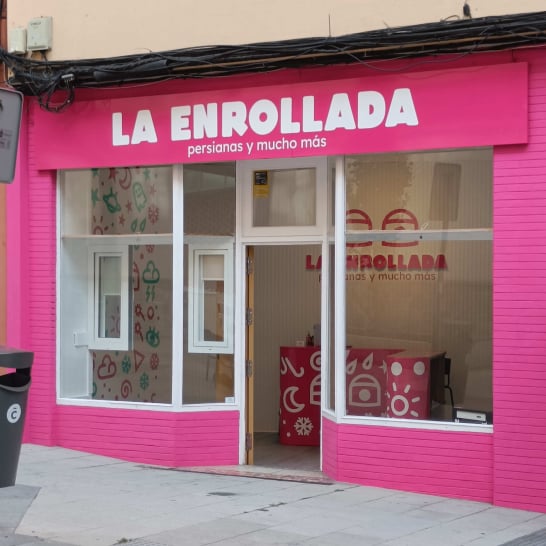 visiby marketing etico design interni retail design La Enrollada persianas a coruna progettazione facciata